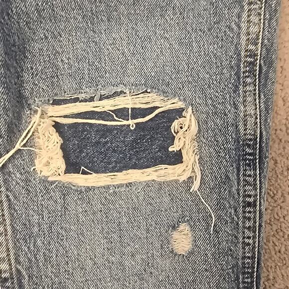 Anine Bing Betty Denim Jeans Straight Leg Vintage Blue Women’s 27 - Picture 7 of 8